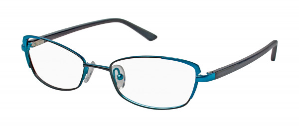 Humphrey's 592005 Eyeglasses, Black/Teal - 17 (BLK)