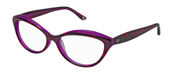 Lulu Guinness L881 Eyeglasses, Purple Tortoise (PUR)