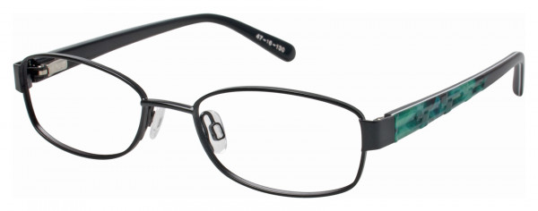 O!O OT12 Eyeglasses, Black - 10 (BLK)