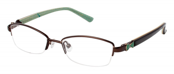 Ted Baker B927 Eyeglasses, Brown (BRN)