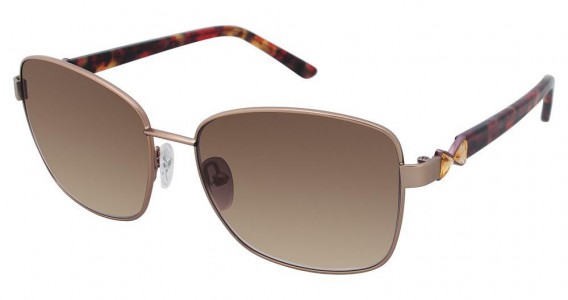 Ted Baker B612 Sunglasses, Rose Gold (RGD)