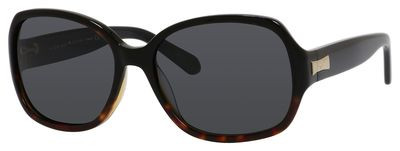 Kate Spade Laney/P/S Sunglasses, EUTP(Y2) Black Tortoise Fade