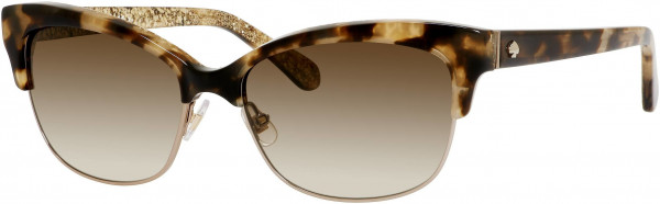 Kate Spade Shira/S Sunglasses, 0ESP Camel Tortoise
