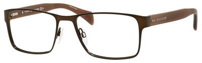 Tommy Hilfiger Th 1256 Eyeglasses, 04KN(00) Semi Matte Brown