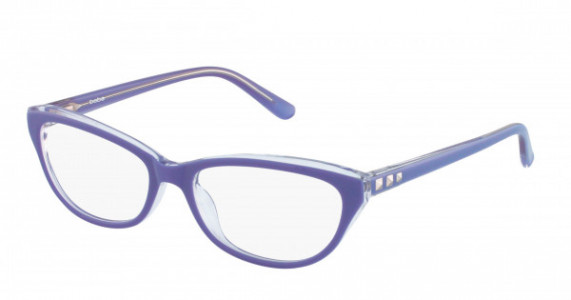 Bebe Eyes BB5074 Eyeglasses, 500 Violet Crystal