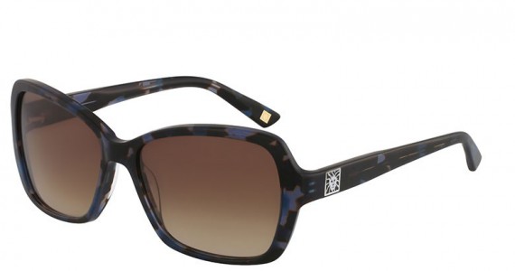Anne Klein AK7020 Sunglasses, 415 Blue Tortoise
