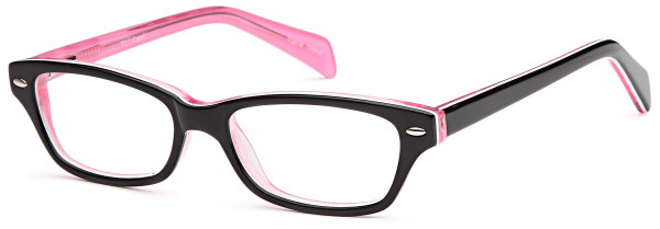 Trendy T 21 Eyeglasses, Black
