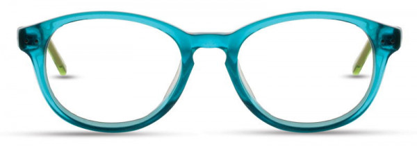 David Benjamin Prepster Eyeglasses, 1 - Teal / Lime