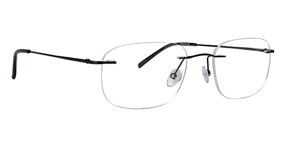 Totally Rimless TR 209 Eyeglasses, BLK Black