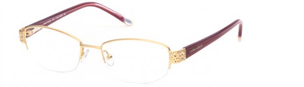 Laura Ashley Skye Eyeglasses, C1 - Gold