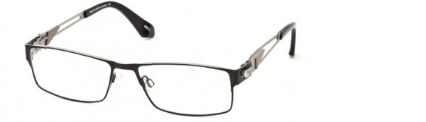Dakota Smith DS-6009 Eyeglasses, A - Black/Silver
