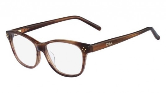 Chloé CE2633 Eyeglasses, (282) STRIPED BROWN