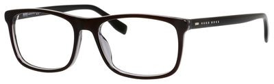 HUGO BOSS Black Boss 0640 Eyeglasses, 0HTC(00) Gray Black