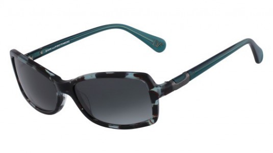 Diane Von Furstenberg DVF589S PHOEBE Sunglasses, 007 BLACK TEAL TORTOISE