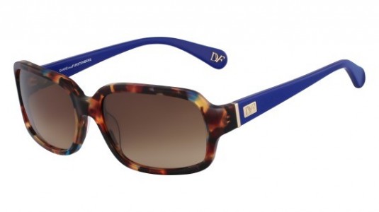 Diane Von Furstenberg DVF590S TAYLOR Sunglasses, (418) SKY TORTOISE