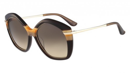 Ferragamo SF723S Sunglasses, (210) BROWN