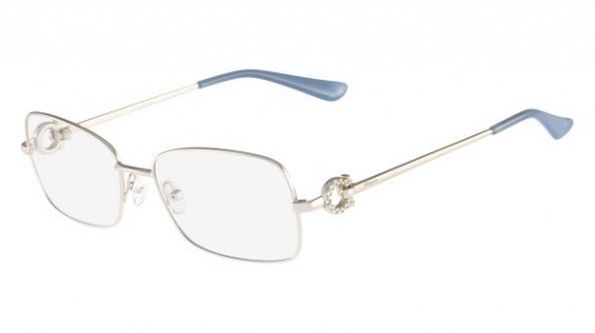 Ferragamo SF2133R Eyeglasses, (718) SHINY LIGHT GOLD
