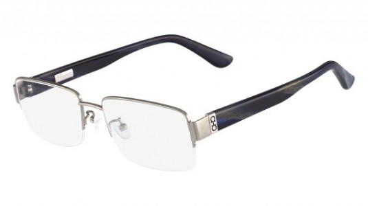 Ferragamo SF2511A Eyeglasses, 035 SHINY GUNMETAL