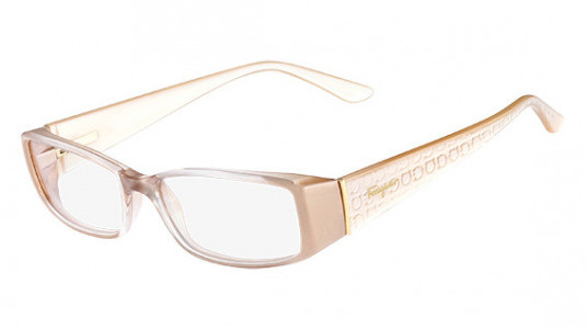 Ferragamo SF2644 Eyeglasses, (266) PEARL BEIGE
