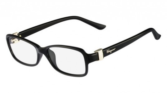 Ferragamo SF2654R Eyeglasses, (001) BLACK