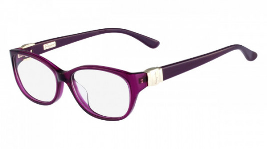 Ferragamo SF2674A Eyeglasses, (500) CRYSTAL PURPLE