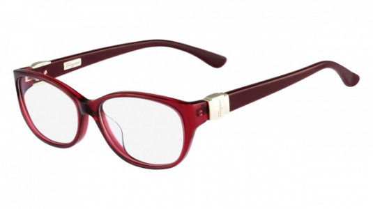 Ferragamo SF2674A Eyeglasses, (613) CRYSTAL RED