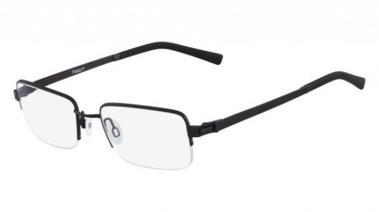 Flexon FLEXON E1051 Eyeglasses, (001) SEMI MATTE BLACK
