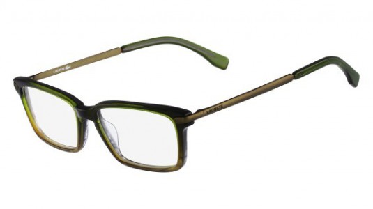 Lacoste L2720 Eyeglasses, 315 GREEN/LIME GRADIENT