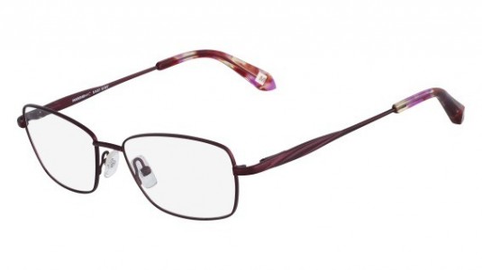 Marchon M-ASTORIA Eyeglasses, (604) BURGUNDY