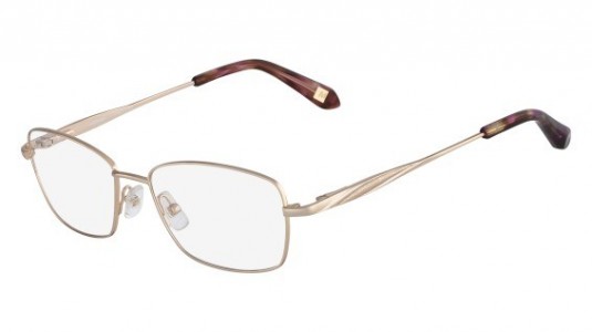 Marchon M-ASTORIA Eyeglasses, (710) LIGHT GOLD