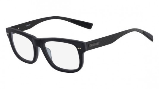 Nautica N8101 Eyeglasses, (005) MATTE BLACK