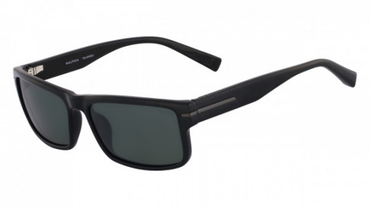 Nautica N6186S Sunglasses, (001) SHINY BLACK