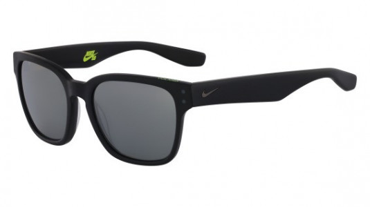Nike VOLANO EV0877 Sunglasses, (001) MATTE BLACK/GUNMETAL WITH GREY W/SILVER FLASH  LENS