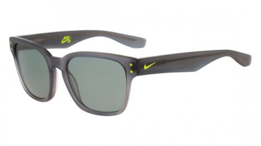 Nike VOLANO EV0877 Sunglasses, (003) MATTE CRYSTAL GREY/CYBER WITH GREY  LENS