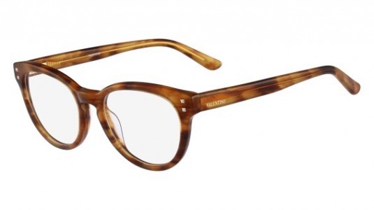 Valentino V2668 Eyeglasses, (236) STRIPED BROWN