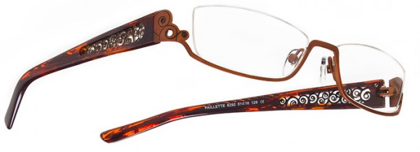 Boz by J.F. Rey PAILLETTE Eyeglasses, Brown - Orange (6292)