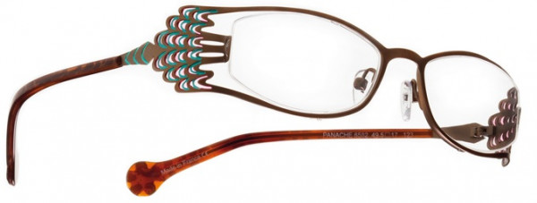 Boz by J.F. Rey PANACHE Eyeglasses, Brown - Turquoise (6582)
