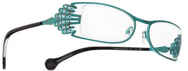 Boz by J.F. Rey PARADIS Eyeglasses, Turquoise - Gilded (2223)