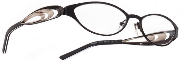 Boz by J.F. Rey POKER Eyeglasses, Black - White (0010)