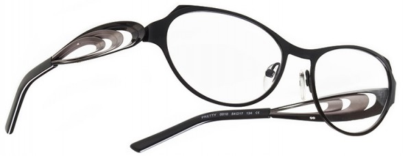 Boz by J.F. Rey PRETTY Eyeglasses, Black - White (0010)
