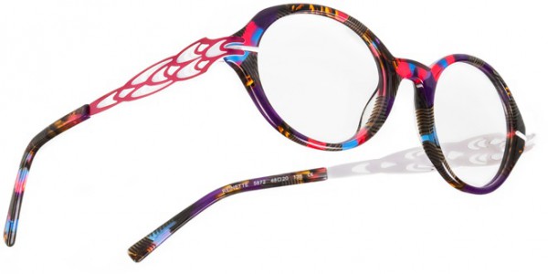 Boz by J.F. Rey REINETTE Eyeglasses, Purple - Pink - White (5872)