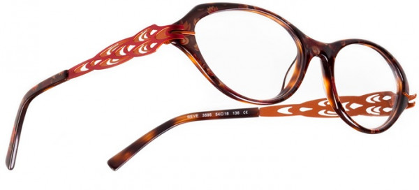 Boz by J.F. Rey REVE Eyeglasses, Brown - Orange - Pink (3595)