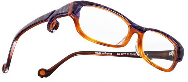 Boz by J.F. Rey SAI Eyeglasses, Purple - Demi (7777)