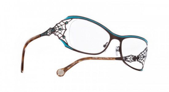 Boz by J.F. Rey SECRET Eyeglasses, Brown - Blue (5626)