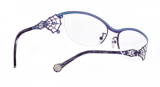 Boz by J.F. Rey SEKKU Eyeglasses, Purple - Blue (7020)