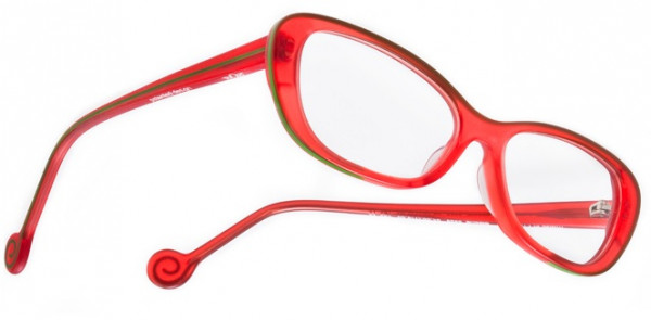 Boz by J.F. Rey SIDONIE Eyeglasses, Red (3353)