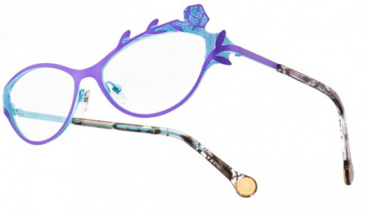 Boz by J.F. Rey TABATA Eyeglasses, Purple - Blue (7020)