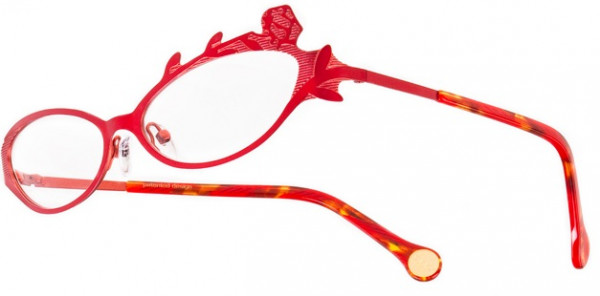 Boz by J.F. Rey TOINETTE Eyeglasses, Red - Orange (3060)