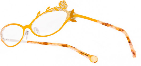 Boz by J.F. Rey TOINETTE Eyeglasses, Yellow - White (5010)