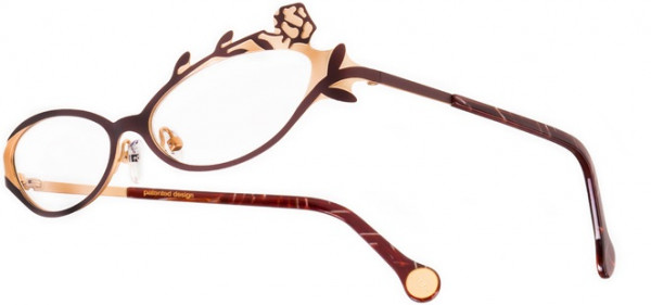Boz by J.F. Rey TOINETTE Eyeglasses, Brown - Gilded (9055)
